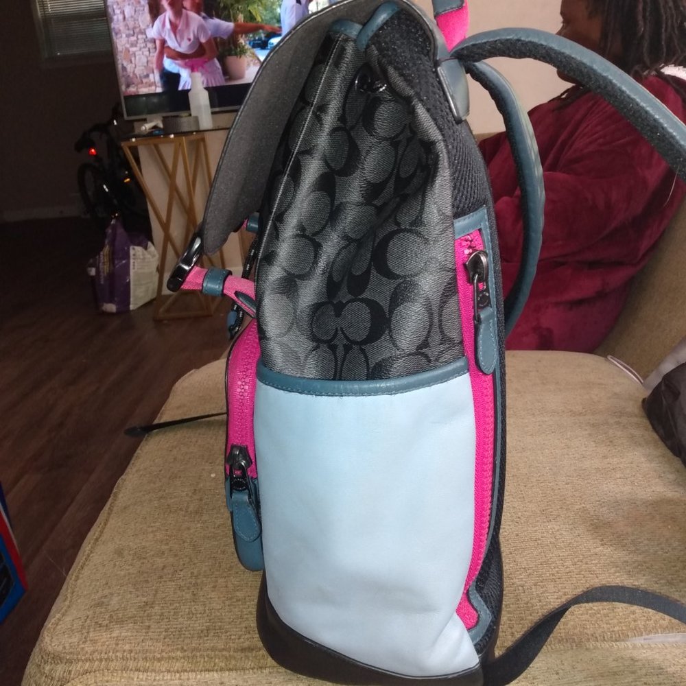 **SOLD**  Coach Track Backpack - Picture 7 of 8